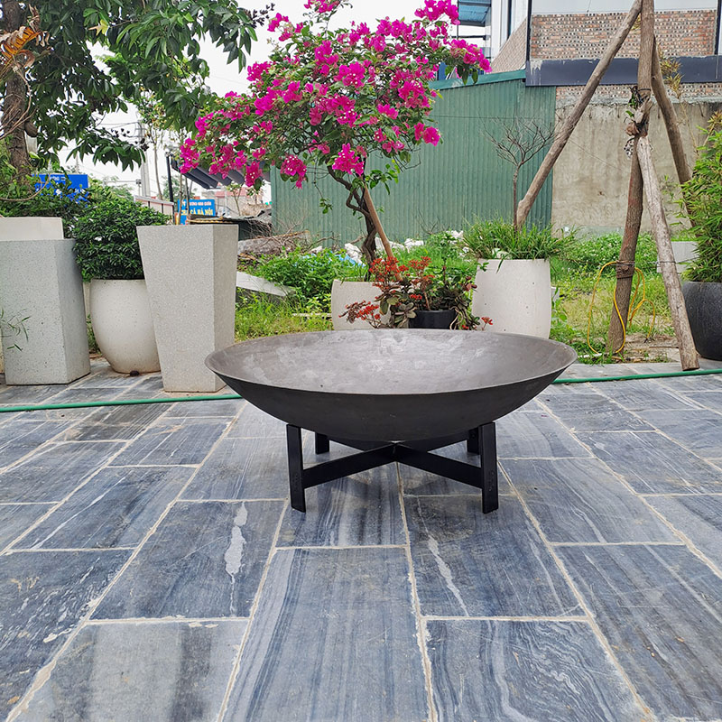 Chảo gang đốt lửa cho Homestay loại mới