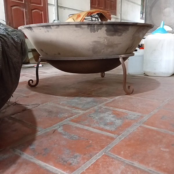 chảo gang đúc quân đội chuyên dùng cho doanh trại