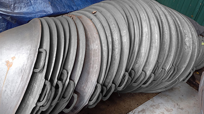 Lô chảo gang cỡ lớn 1m