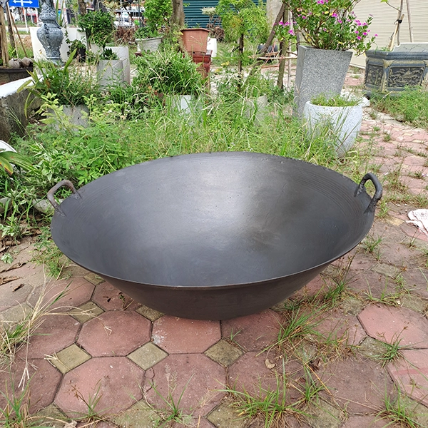 chảo gang đúc thủ công